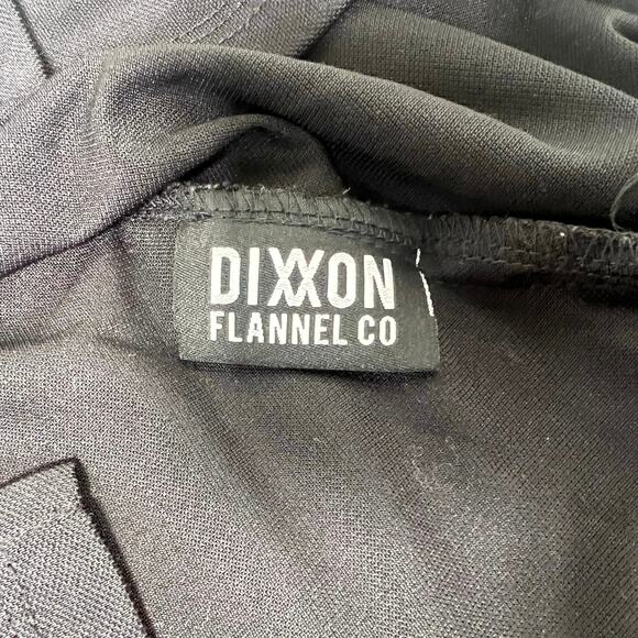 Dixxon Polo Black Shirt Mens Sweat Wicking Performance Polo Golf Size XL - Picture 7 of 10